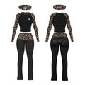 Noir Leopard Set (Long Sleeve)